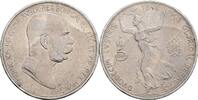 Österreich, Kaiser Franz Joseph I. 5 Kronen (60-jähriges Regierungsjubiläum) -