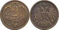 Österreich, Kaiser Franz Joseph I. 2 Heller -