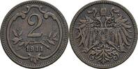 Österreich, Kaiser Franz Joseph I. 2 Heller -