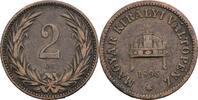 Österreich, Kaiser Franz Joseph I. 2 Filler -