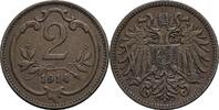 Österreich, Kaiser Franz Joseph I. 2 Heller -