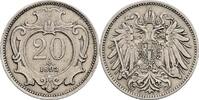 Österreich, Kaiser Franz Joseph I. 20 Heller -