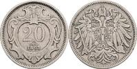 Österreich, Kaiser Franz Joseph I. 20 Heller -