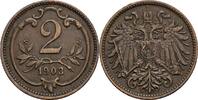 Österreich, Kaiser Franz Joseph I. 2 Heller -