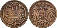 Österreich, Kaiser Franz Joseph I. 2 Heller -