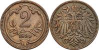 Österreich, Kaiser Franz Joseph I. 2 Heller -