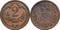 Österreich, Kaiser Franz Joseph I. 2 Heller -