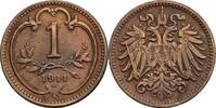 Österreich, Kaiser Franz Joseph I. 1 Heller -
