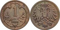 Österreich, Kaiser Franz Joseph I. 1 Heller -