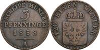 Preussen, Friedrich Wilhelm IV. 1840-1861 3 Pfennige -