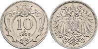Österreich Kaisertum 10 Heller Kaiser Franz Joseph I. -