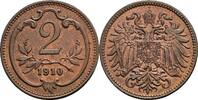 Österreich Kaisertum 2 Heller Kaiser Franz Joseph I. -