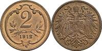Österreich Kaisertum 2 Heller Kaiser Franz Joseph I. -