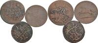 Altdeutschland Lot 3 Stück Münzen -
