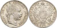 Kaisertum Österreich 1 Gulden Kaiser Franz Joseph I. 1848-1916 -
