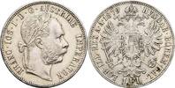 Kaisertum Österreich 1 Gulden Kaiser Franz Joseph I. 1848-1916 -