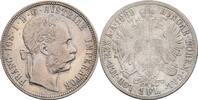 Kaisertum Österreich 1 Gulden Kaiser Franz Joseph I. 1848-1916 -