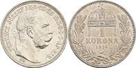 Kaisertum Österreich 1 Korona Kaiser Franz Joseph I. 1848-1916 -