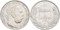 Kaisertum Österreich 1 Korona Kaiser Franz Joseph I. 1848-1916 -