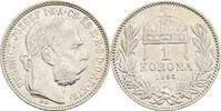 Kaisertum Österreich 1 Korona Kaiser Franz Joseph I. 1848-1916 -