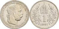Kaisertum Österreich 1 Krone Kaiser Franz Joseph I. 1848-1916 -