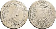 6 Kreuzer 1677 Wien RDR, Österreich Leopold I. 1657-1705 ss-