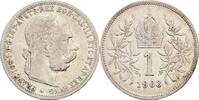 Kaisertum Österreich 1 Krone Kaiser Franz Joseph I. 1848-1916 -