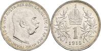 Kaisertum Österreich 1 Krone Kaiser Franz Joseph I. 1848-1916 -
