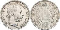 Kaisertum Österreich 1 Gulden Kaiser Franz Joseph I. 1848-1916 -