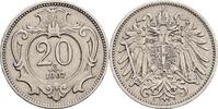 Österreich, Kaiser Franz Joseph I. 20 Heller -