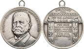Deutsches Reich Silbermedaille auf die Reichspräsidentenwahl Paul von Beneckendorff und Hindenburg -