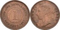 Straits Settlements 1 Cent Victoria 1837-1901 -