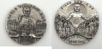 Vatikan, Papst Paul VI. Große High-Relief Medaille Heiliges Jahr/ANNO SANTO ROMA 1975/SIANO UNO IN ME/PAOLO VI PONT.MAX -