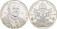 Vatikan Silbermedaille Gedenken an Papst Johannes Paul II. -