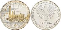 Deutschland 10 Euro 175 Jahre Eisenbahn in Deutschland -