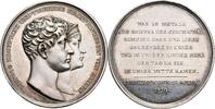 Königreich Bayern Silbermedaille Ludwig und Therese von Bayern -