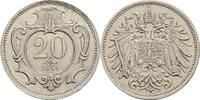 Kaisertum Österreich 20 Heller Franz Joseph I. 1848-1916 -