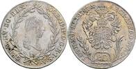 RDR Österreich Habsburg 20 Kreuzer Joseph II. 1765-190 -