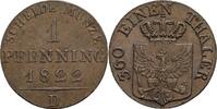Preussen 1 Pfennig Friedrich Wilhelm III. 1797-1840 -