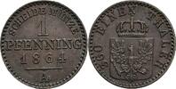 Preussen 1 Pfennig Wilhelm I. 1861-1888 -