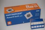 Hb box met 500 zelfklevende munthouders voor de euro-maten -