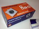 Hb assortie box met 1200 zelfklevende munthouders -