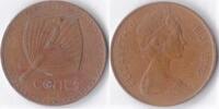 Fiji Islands Fiji Islands 2 Cents 1975 -
