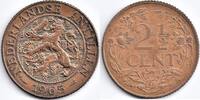 Nederlandse Antillen Nederlandse Antillen 1965* (1969) 2,5 Cent Juliana P nieuw !!variant -