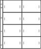 Bladen voor munten in coincard 5 stuks GM 8 Super -