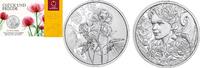 Oostenrijk 10 euro Oostenrijk 2024 10 Euro 'Pioenroos' Zilver in blister -