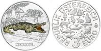 Oostenrijk 3 Euro Oostenrijk 2017 3 euro Krokodil -