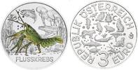 Oostenrijk 3 Euro Oostenrijk 2019 3 euro Rivierkreeft -
