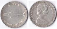Canada Canada 10 cents 1867 / Atlantic Mackeral -