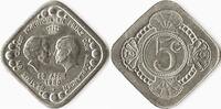  30 April 1980 Penning Nederland 5 Cent Beatrix en Claus  1.30 £  +  26.01 £ shipping